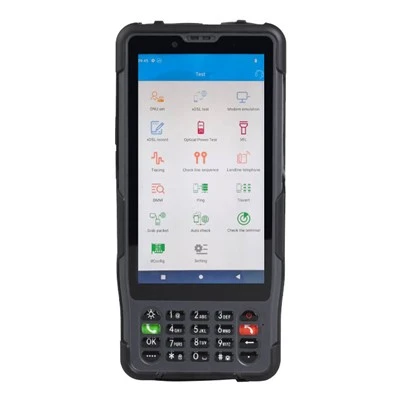 Prova di telecomunicazione portatile Localizzatore ottico di guasti ottico Iptv/vfl/opm/1 Gigabit Speedtest